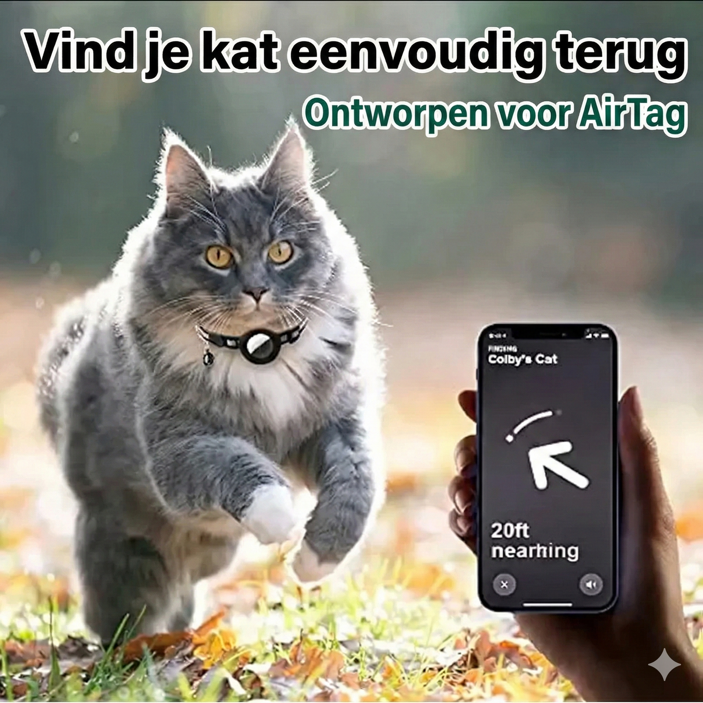 PurrTag Collar - Kattenhalsband